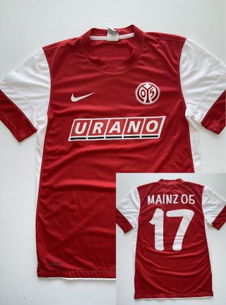 Maglia Mainz 05 Nike Rossa Bianca N.17