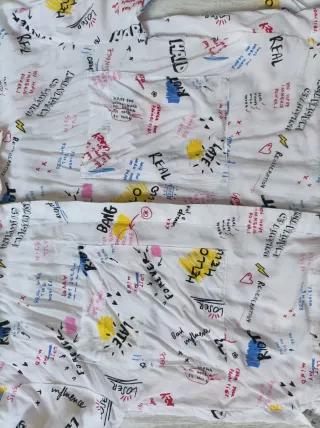 Camisa estampada stradivarius M