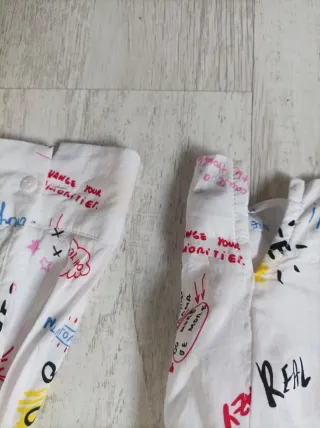 Camisa estampada stradivarius M