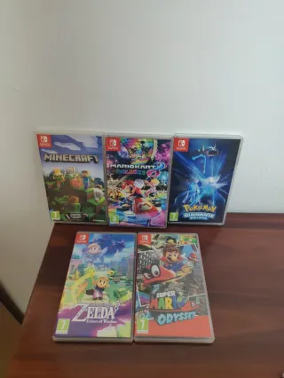 Lote 5 Juegos Nintendo Switch