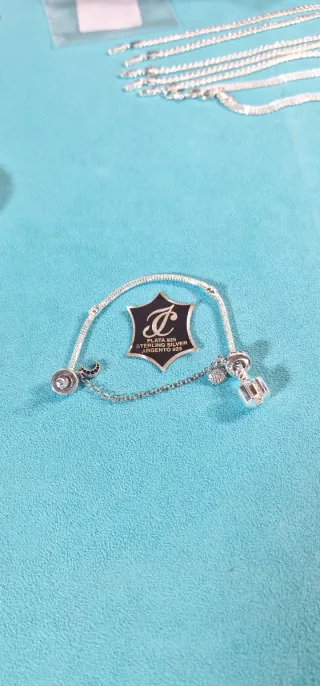 Charm Doble Plata 925 Noche y Día