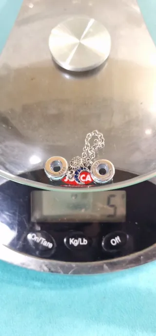 Charm Doble Plata 925 Noche y Día