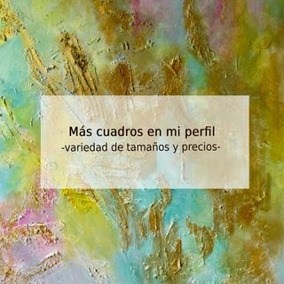 Cuadro abstracto grande moderno salón/dormitorio