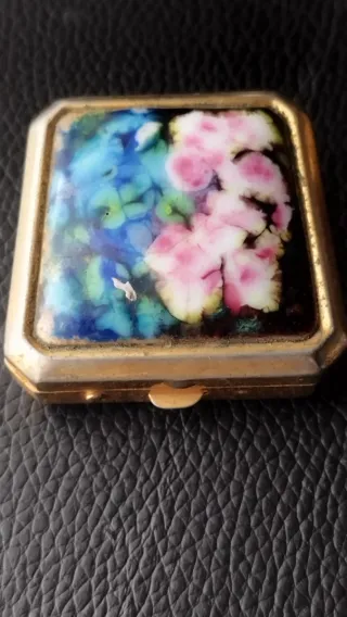 Lote 4 Cajas Pastilleros Antiguas Decoradas