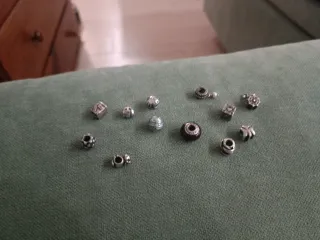 Lote Charms Pandora Plata