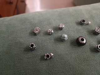 Lote Charms Pandora Plata