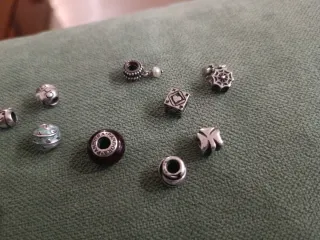 Lote Charms Pandora Plata