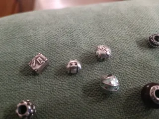 Lote Charms Pandora Plata