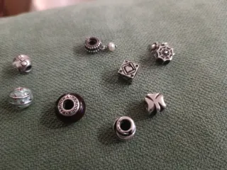 Lote Charms Pandora Plata