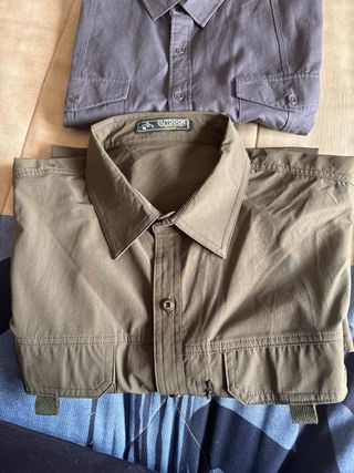 Camisas Hombre Manga Larga XXL