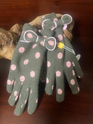 Guantes Santacana Talla Única Lunares