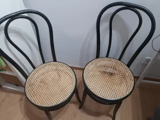 4 Sillas Thonet a restaurar
