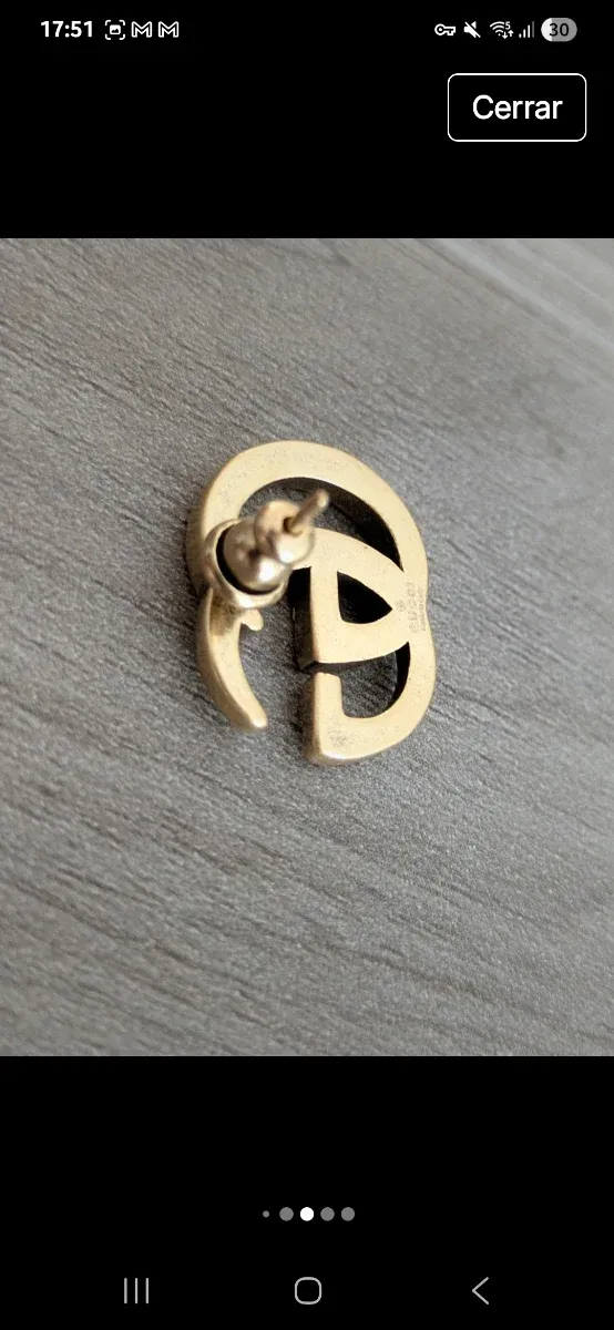 Orecchini Gucci GG Dorato