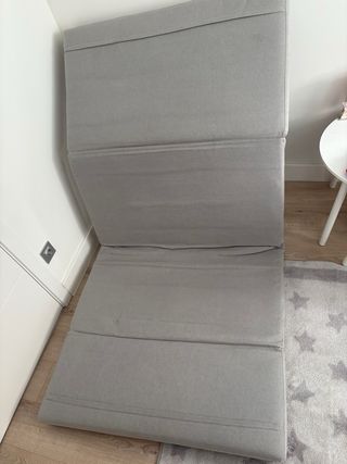 Sillón/Cama Infantil Gris