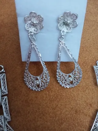 Conjunto antiguo de filigrana