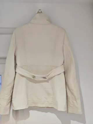 Chaqueta MNG Suit Crema