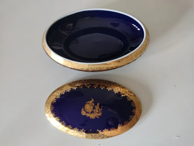 Porcellana Limoges - Gioielleria e vasi