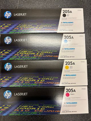 Tóner HP 205A Negro, Cian, Amarillo, Magenta