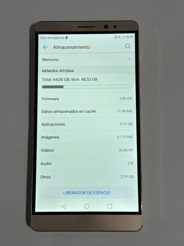 Huawei Mate 8 64GB Dorado - Buen Estado