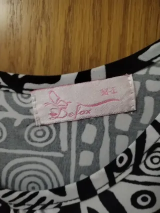 Mono corto verano estampado étnico T.M