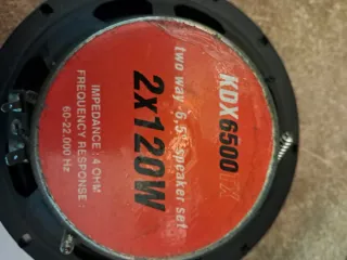 Altavoces Ovalados y Componentes