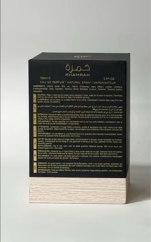 Perfume Lattafa Khamrah 100ml Unisex