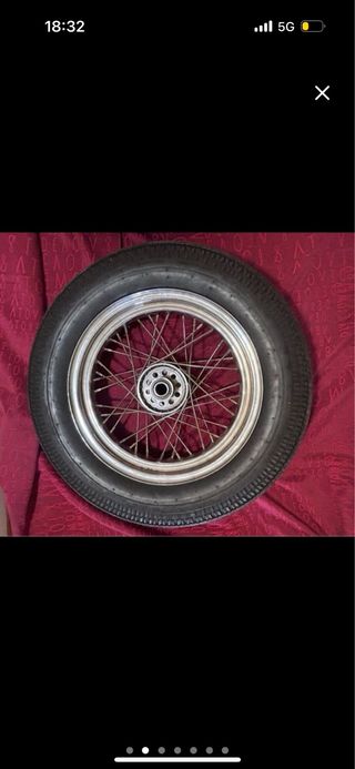 Ruedas Harley Panhead Star Hub 19 y 16