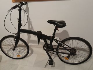 Bicicleta Plegable TRK Comfort Negra