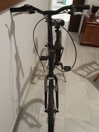 Bicicleta Plegable TRK Comfort Negra