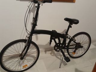 Bicicleta Plegable TRK Comfort Negra