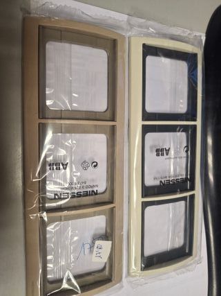 Placa Niessen Olas Arena y Blanco