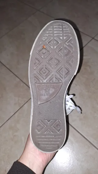 Converse donna tela bianche 37.5