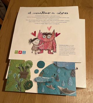 Juego de mesa El monstruo de colores