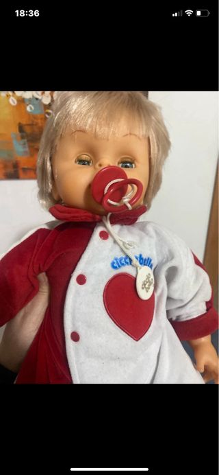 Cicciobello Batticuore piange se gli togli ciuccio