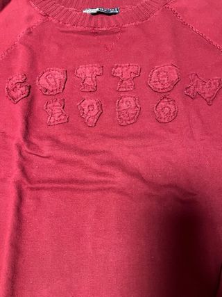 Zara Suéter Rojo con Logo