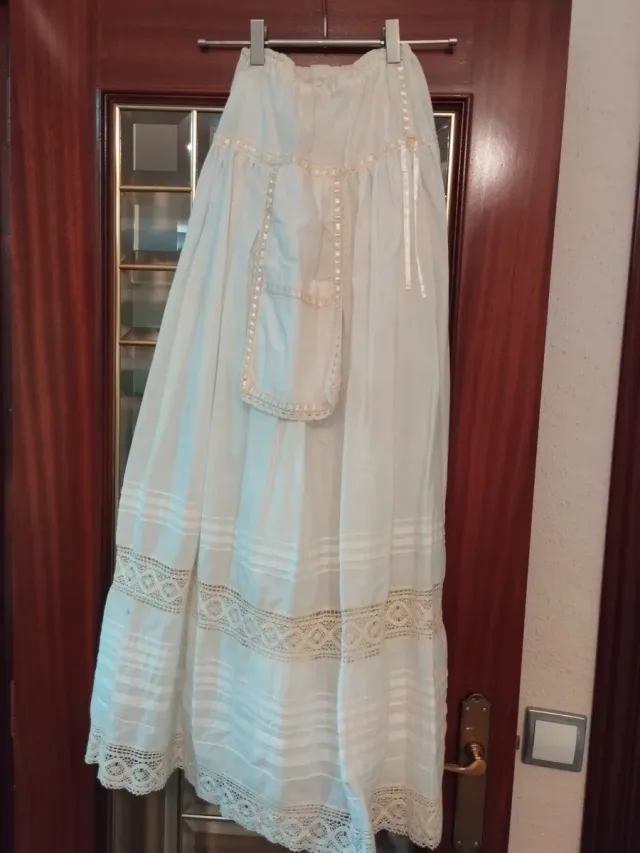 Enaguas Fallera Blancas