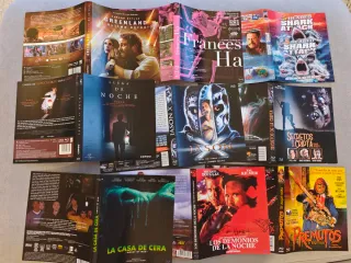 Colección caratulas de películas en Blu-ray