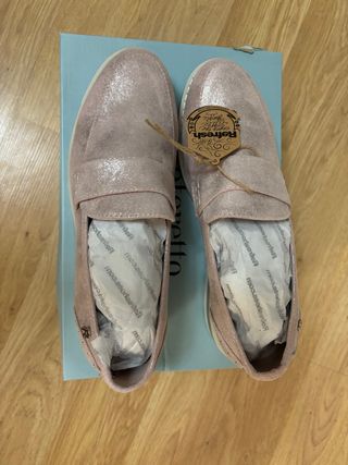 Mocasines Refresh Rosados Brillantes