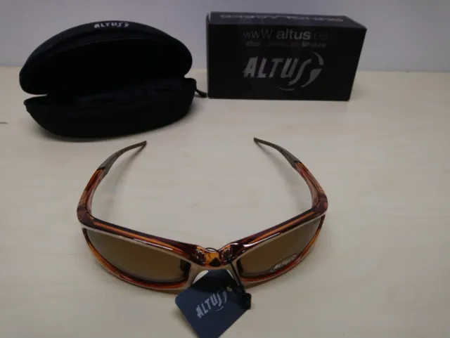 Gafas de sol Altus marrones y naranjas