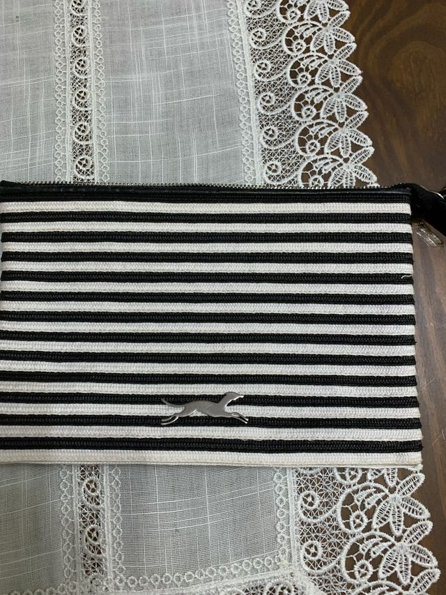 Bimba y Lola Cartera de mano rayas