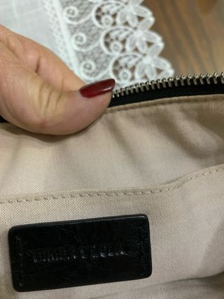 Bimba y Lola Cartera de mano rayas