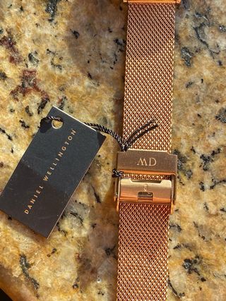 Reloj mujer Daniel Wellington Negro Dorado