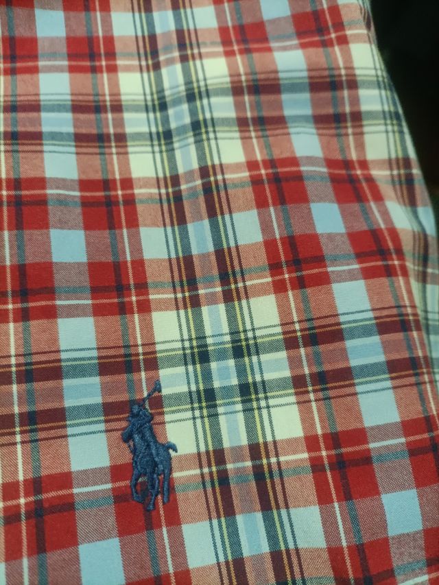 Camisa Polo Ralph Lauren XL xadrez