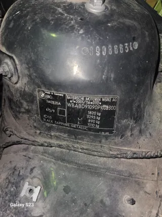 Motor BMW 4 cilindros gasolina 1.8