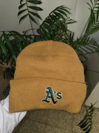 Gorro New Era A's Marrón