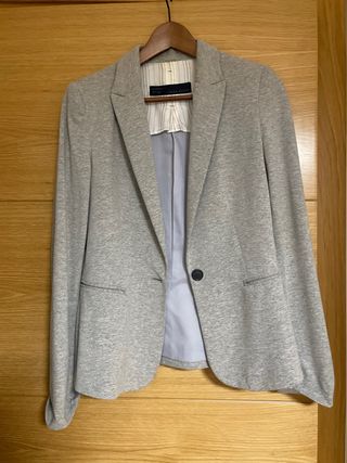 Americana Zara Gris Mujer