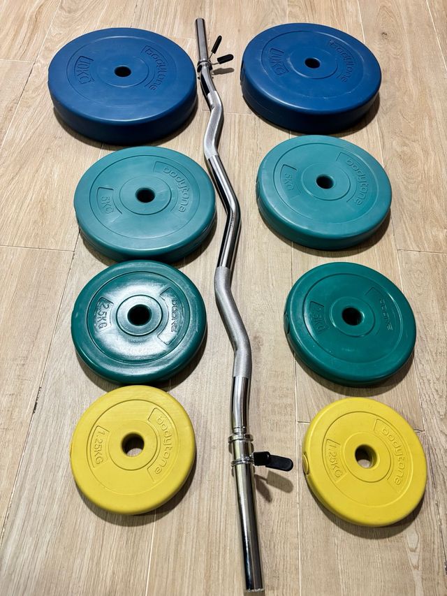 Kit Barra Z y Discos Bodytone