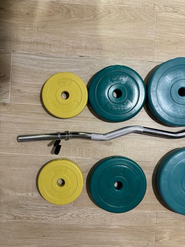 Kit Barra Z y Discos Bodytone