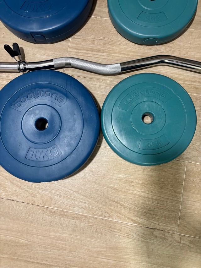 Kit Barra Z y Discos Bodytone