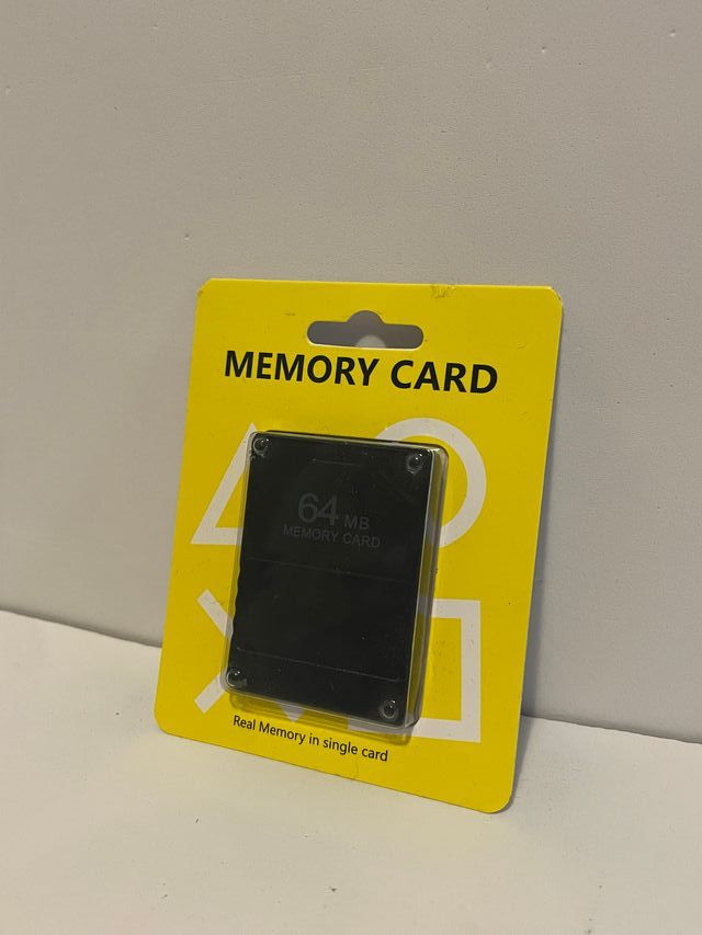Tarjeta Memoria PS2 64MB Negra